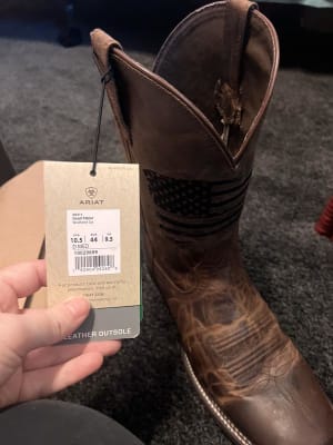 Ariat Women's Round Up Remuda Western Boots - Naturally Dark