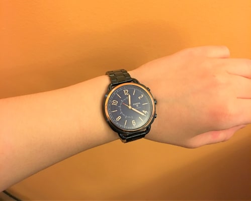 Hybrid Smartwatch Accomplice Navy Blue Stainless Steel