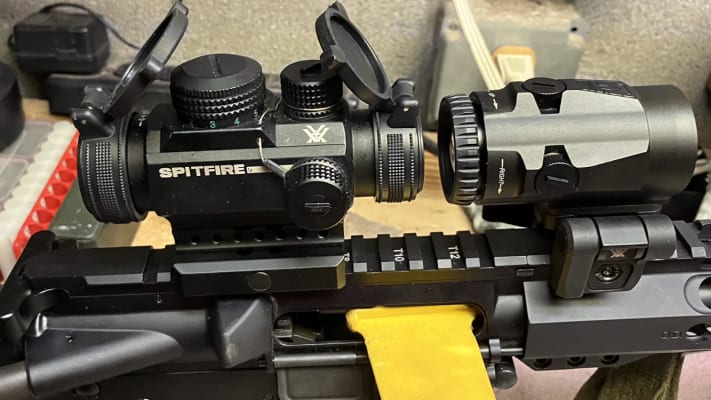 Vortex Optics Spitfire Prism Scope 1x DRT Reticle Matte