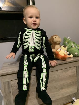 Infant hotsell skeleton pajamas