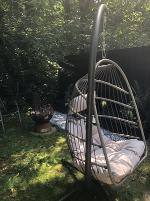Hanging egg deals chair homebase