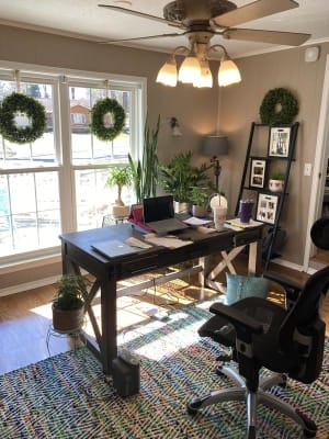 Aldwin Home Office Lift Top Desk