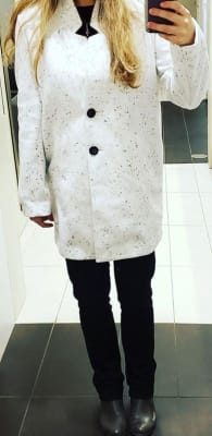 Soft Brushed Button Front Coat for Women Old Navy