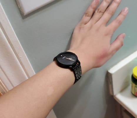 Lexie Luther Three-Hand Black Stainless 