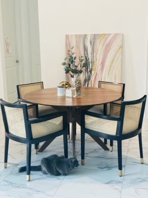 Black Wood And Cane Back Fynn Dining Armchair 2024 www.drestudio.es