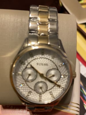 Two-Tone Stainless Steel Watch 