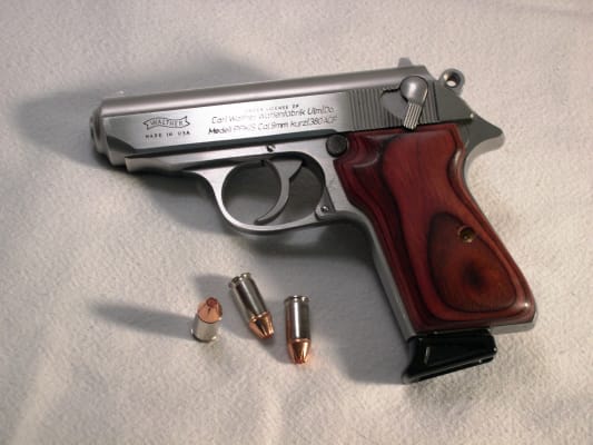Hogue Fancy Hardwood Grips Walther PP, PPK/S Rosewood