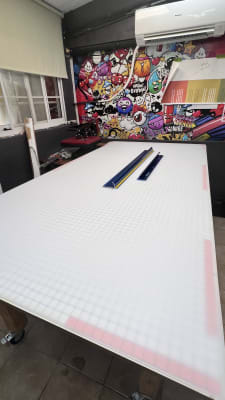 just finished installing a cut mat to my table top 🤩 : r/sewing