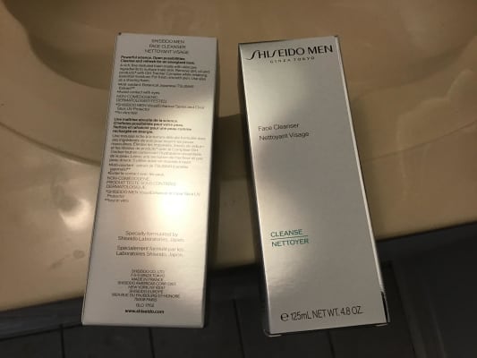 SHISEIDO MEN Face Cleanser 3個セット Shiseido Men Hydrating & Cleansing Skincare Set - Lowest
