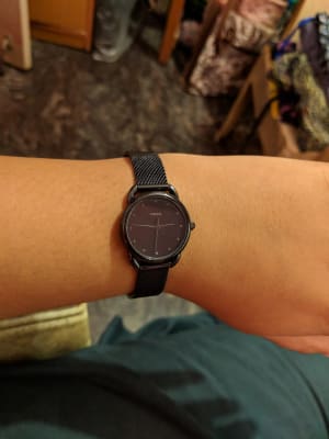 Tailor Three-Hand Black Stainless Steel 
