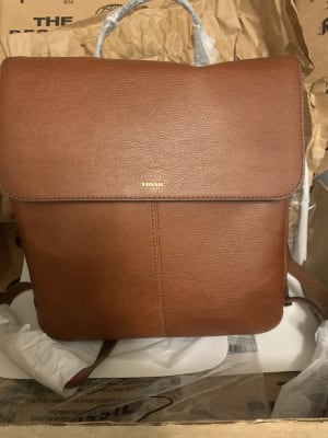 fossil claire backpack handbags black