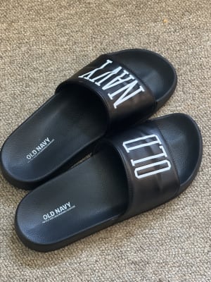 Old navy clear slides on sale