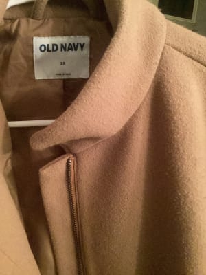 Old navy camel jacket outlet
