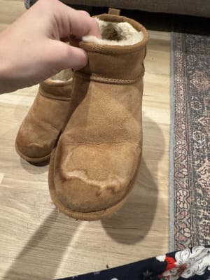 Bottes UGG Ultra Mini Burnt Cedar - Taille US 6 / EU 38 - En Daim Marron - Neuf Avec Boîte