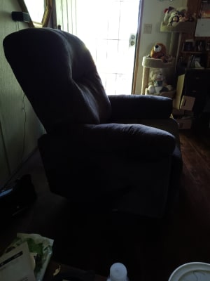 Stratolounger hudson chocolate clearance swivel rocker recliner