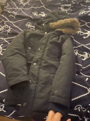 Go Warm Faux Fur Trim Hooded Parka Coat, Old Navy Toddler Boy Trench Coats
