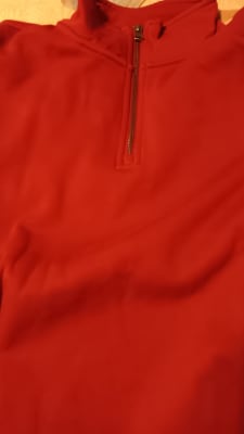 Oversized Quarter Zip Mock-Neck Sweatshirt