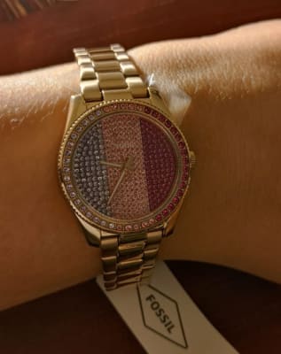 Rose Gold-Tone Stainless Steel Watch 