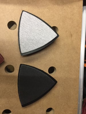 Hook \u0026 Loop Triangle Sandpaper Assorted 