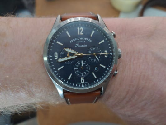 Forrester Chronograph Amber Leather 