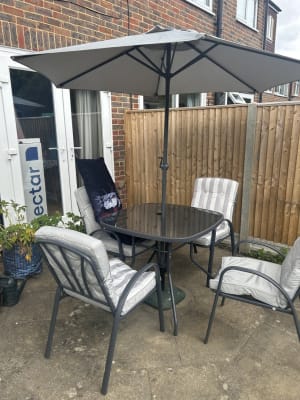 Hadleigh 6 seater garden dining hotsell furniture set by hectare