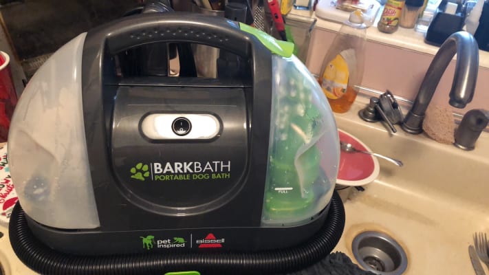 Portable Dog Grooming System Bark Bath 1844a Bissell