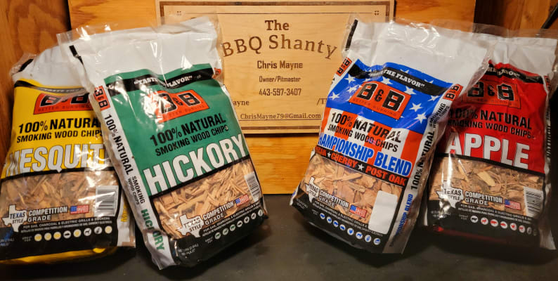 Championship Blend Smoking Wood Chips | B&B Charcoal
