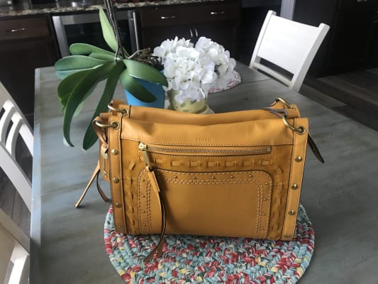 Fossil Allie Satchel Brandy 2024 favors