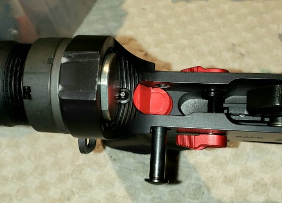 .300 Blackout Red Laser Bore Sighter – 7.62x35mm With Battery & Red Accu Wedge