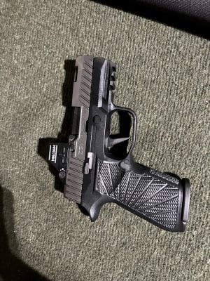 ZEV Technologies Z320 Octane Slide Sig P320 X-Compact RMR Cut SS Gray