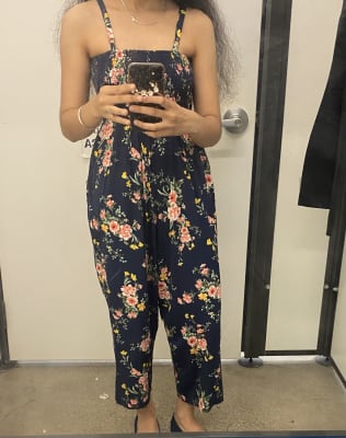 Square neck cami jumpsuit old navy deals