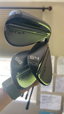New and Used Cleveland RTX 6 ZipCore Black Satin Full Grind