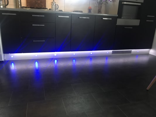 Wickes Accent Blue Stainless Steel Led Plinth Light Kit 2w Pack Of 10 Wickes Co Uk