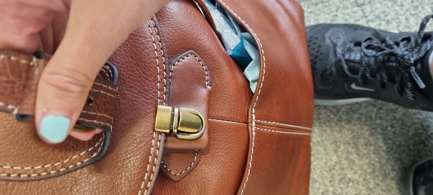 fossil luna backpack