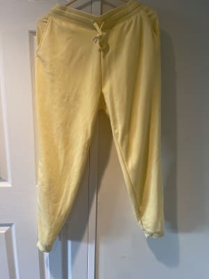 Women's Old Navy Mid-Rise Street Joggers Pants, Yellow, Small, NEW