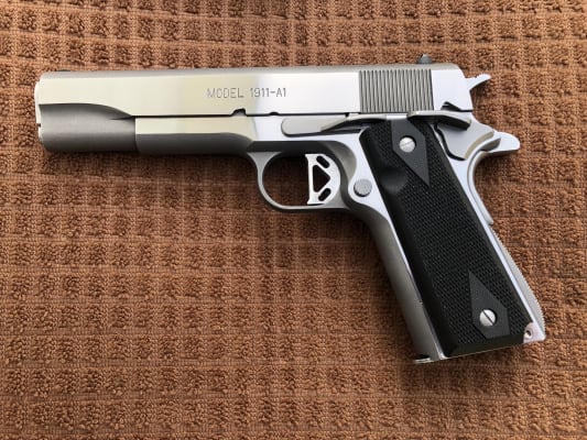 Caspian 1911 Trik Trigger Aluminum Silver