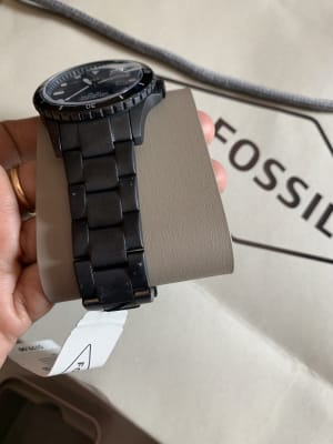 Black Stainless Steel Watch 