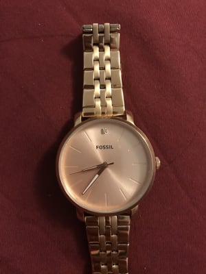 Lexie Luther Three-Hand Rose Gold-Tone 