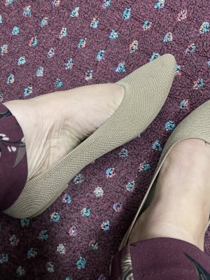 Soft Knit Pointed Toe Ballet Flats Old Navy