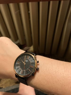 Fossil women's jacqueline stainless steel hybrid smartwatch cheap