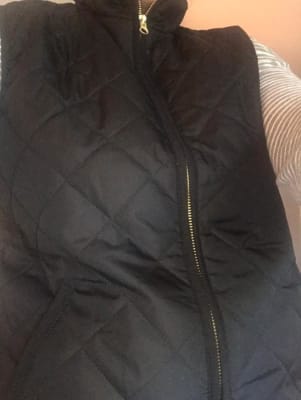 Lightweight Diamond Quilted Zip Front Vest for Women Old Navy
