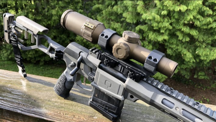 Midwest Industries 30mm Heavy Duty QD Scope Mount Picatinny Zero