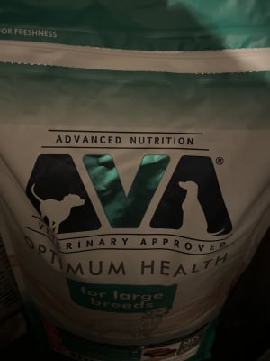 Ava large breed store junior dog food