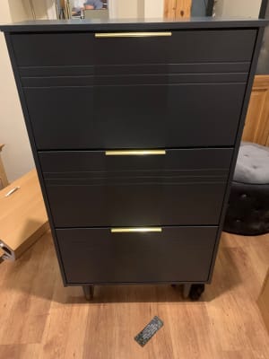 Homebase shoe sales storage boxes