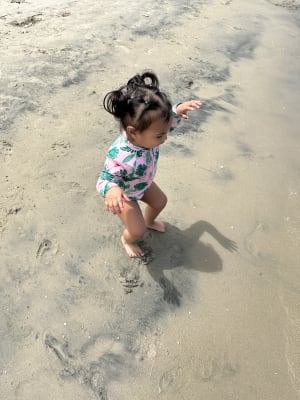 Old navy baby new arrivals girl rash guard