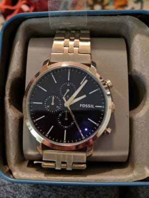 fossil luther chronograph