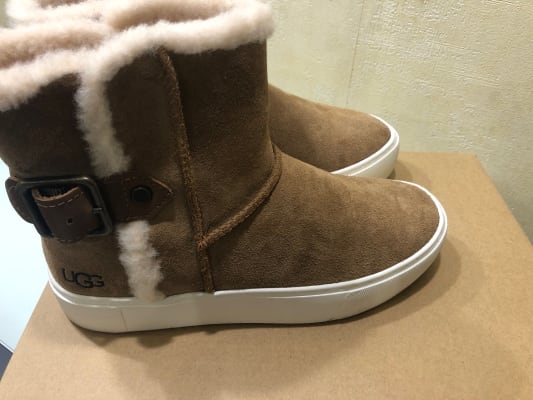 UGG W AIKA ブラウン 6 (US) UGG AIKA SNEAKER BOOTS – DTLR