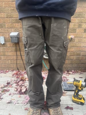  MUST WAY Men's Ripstop Construction Pants Tactical Field Pants  Multi-Pocket Carpenter Pants Utility Cargo Work Pants Dark Gray: Clothing,  Shoes & Jewelry
