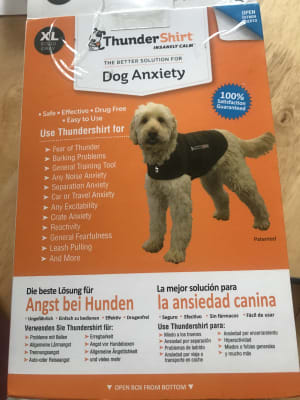Thunder jacket for separation anxiety sales