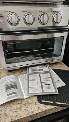 Cuisinart Large Digital AirFry Toaster Oven with 16 Piece Kitchen Knif —  Beach Camera